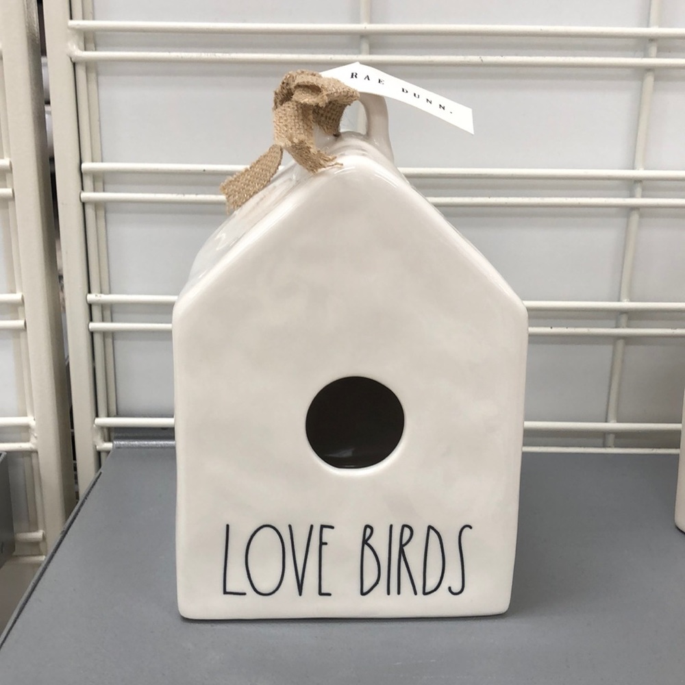 RAE DUNN LOVE BIRDS